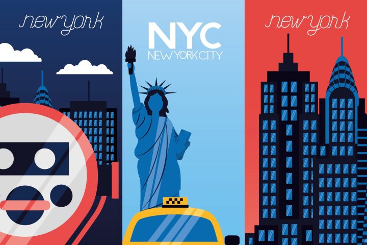 Décoration sur New-York